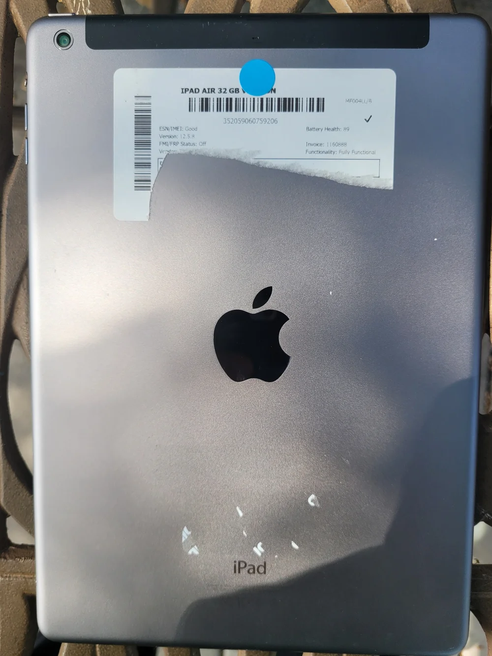 Apple iPad Air Tablet 1st Gen Used- Black **AJ**